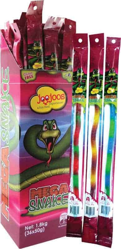 JooJoo’s Mega Snakes 36x56g