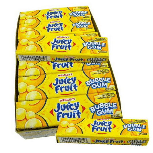 Juicy Fruit Bubblegum 18packs