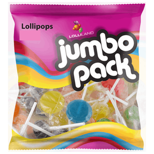 Jumbo Pack Lollipops 600g