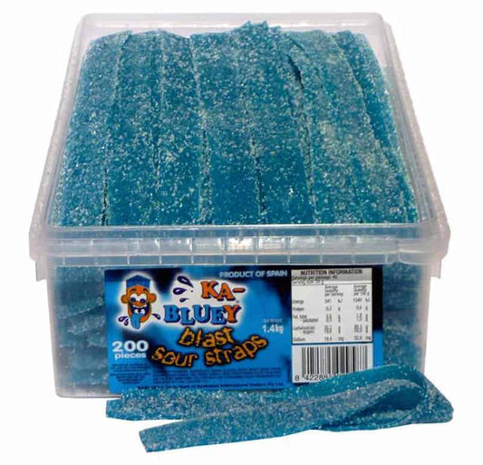 Ka-Bluey Blast Sour Straps Blue 200x1.4kg