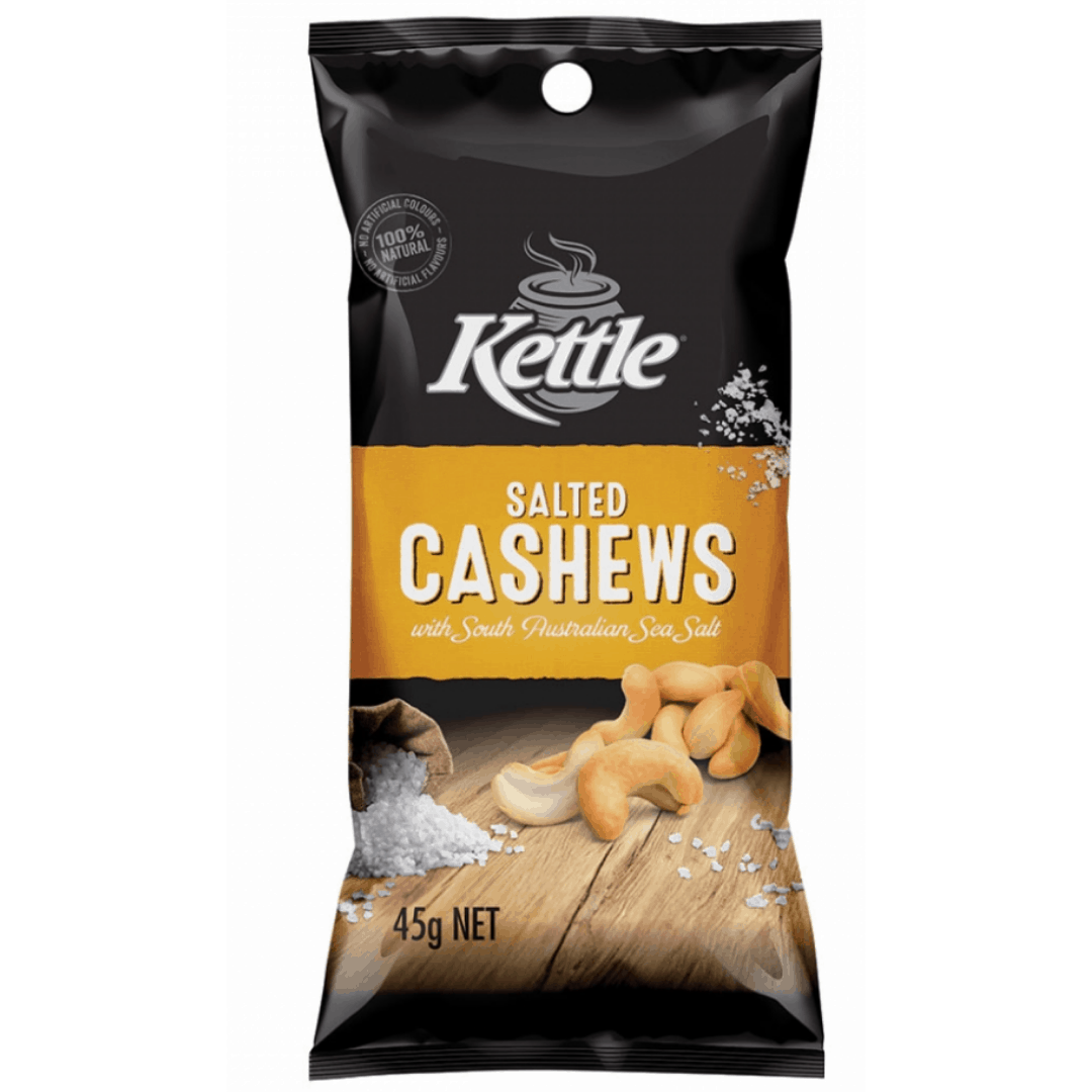 Kettle Salted Cashews 12x45g