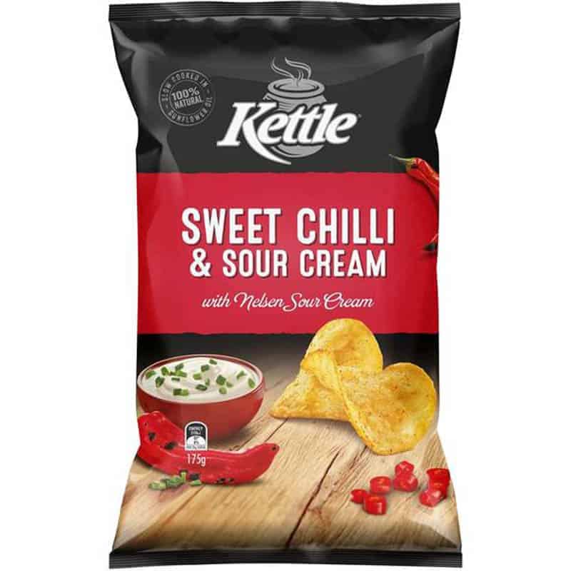 Kettle Sweet Chilli & Sour Cream 18x45g