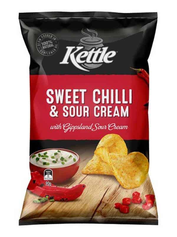 Kettle Sweet Chilli & Sour Cream 12x90g