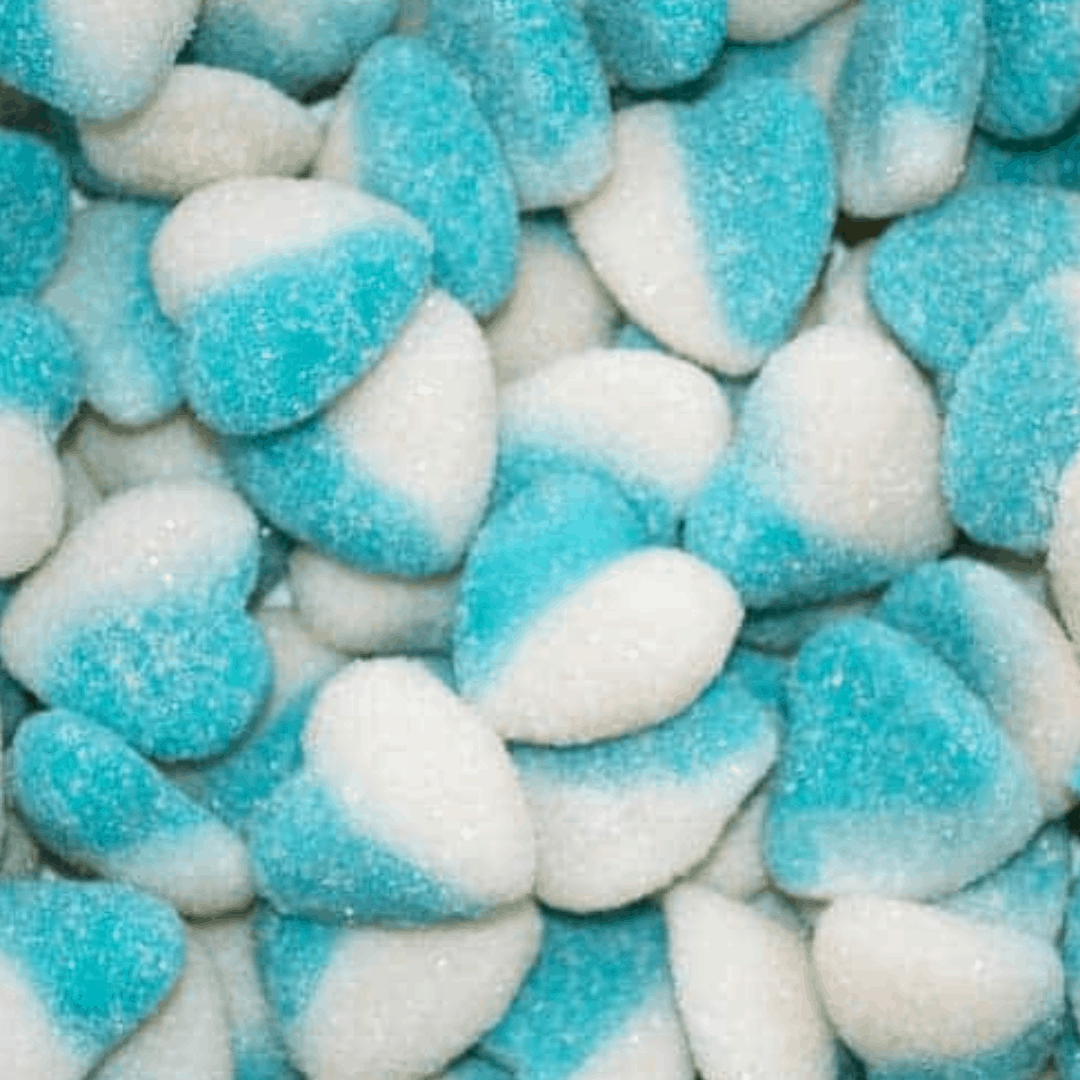 Lolliland Sour Blueberry Hearts 1kg