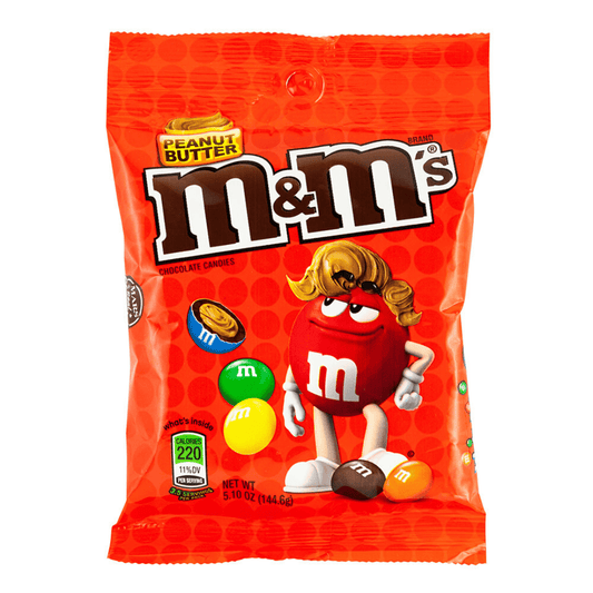 M&M’s Peanut Butter Bags 12x144g