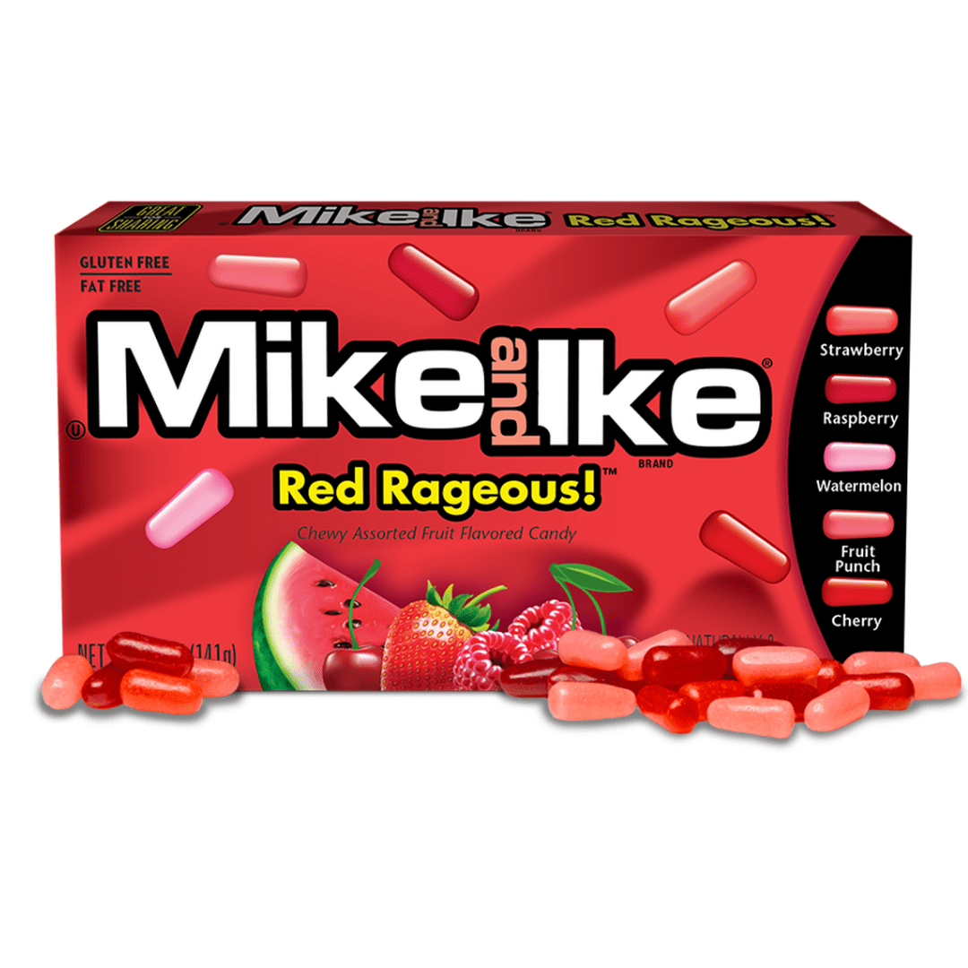 Mike and Ike Red Rageous 12x141g