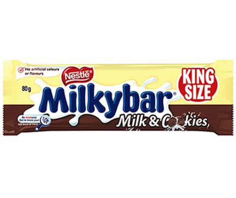 Milky Bar Cookies King Size 24x80g