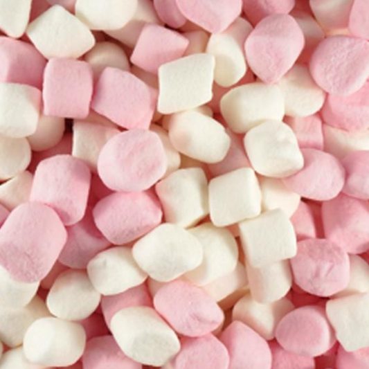 Mini Pink & White Marshmallows 1kg