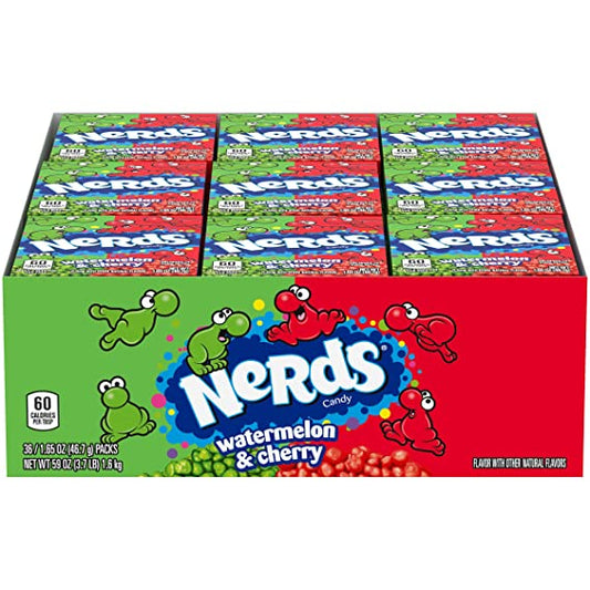 Nerds Watermelon & Cherry 36pack