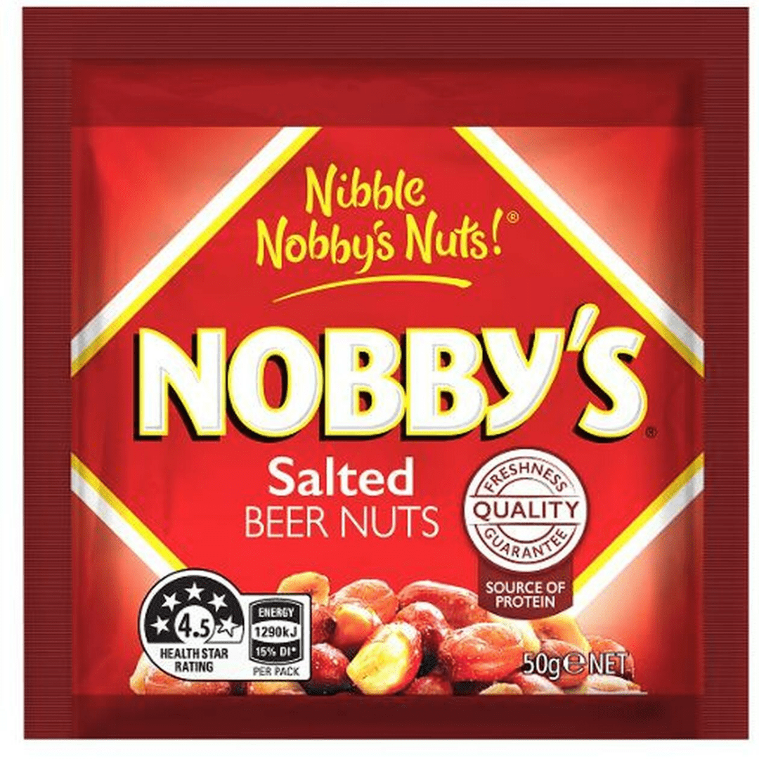 Nobbys Salted Beernuts 24x50g