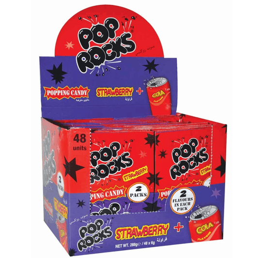 Pop Rocks Strawberry & Cola 48x6g