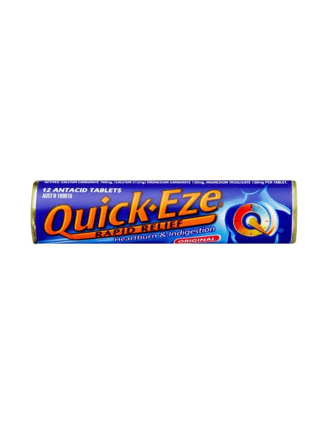 Quick – Eze Chewy Heartburn & Indigestion 32x12Lozenges