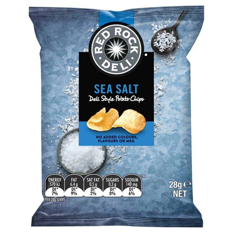 Red Rock Deli Sea Salt 21x28g