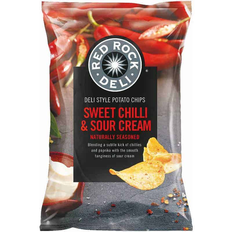 Red Rock Deli Sweet Chilli & Sour Cream 165g