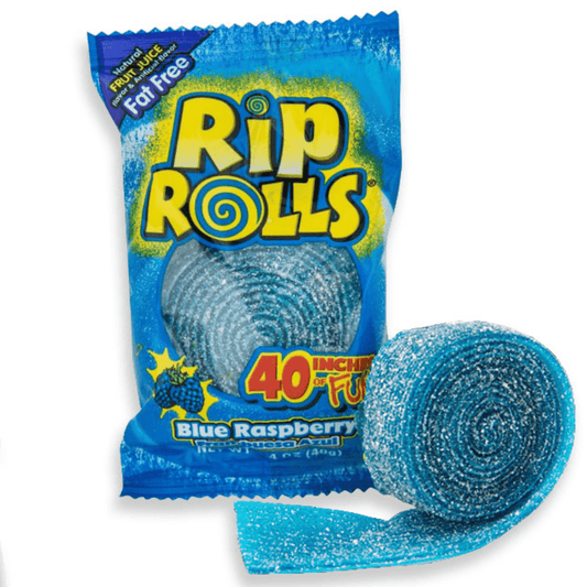 Rip Rolls Blue Raspberry