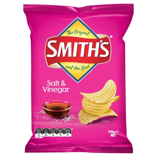 Smiths Salt & Vinegar 170g