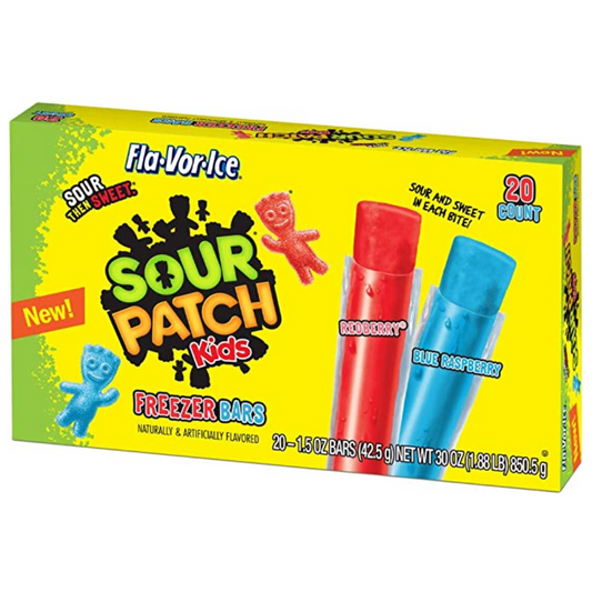 Sour Patch Freezer Pops 20x42.5g