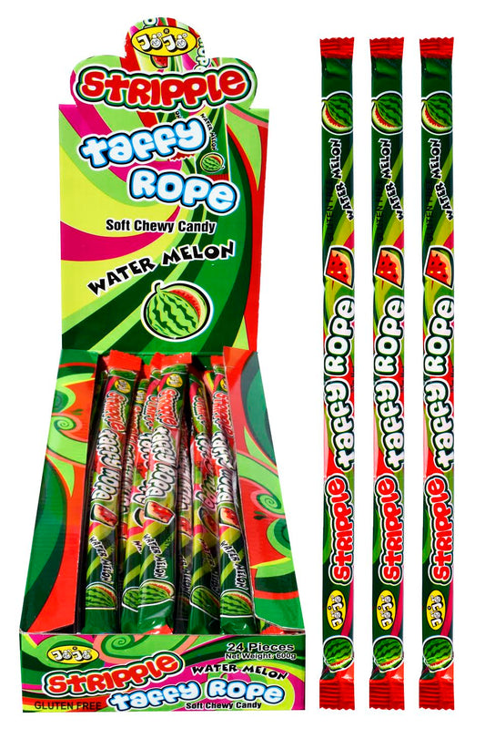 Stipple Taffy Rope Watermelon 24pieces