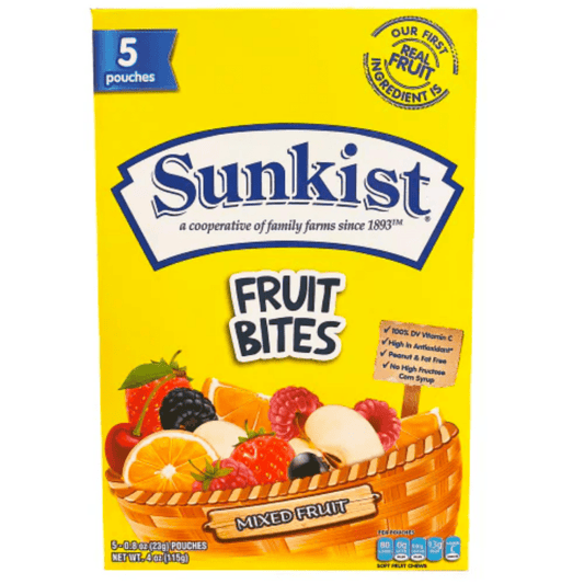 Sunkist Fruit Snacks 80x23g