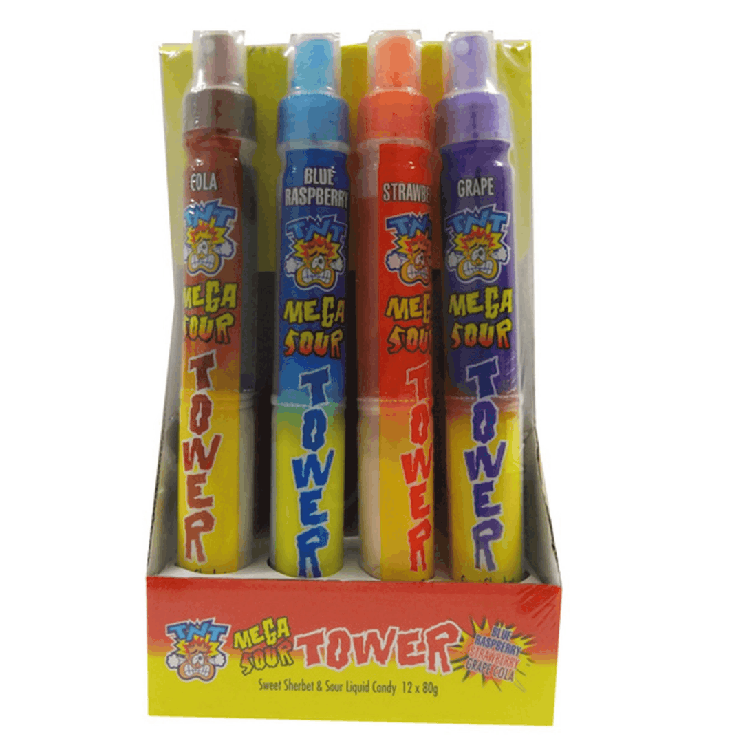 TNT Mega Sour Tower 12pieces