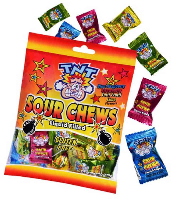 TNT Sour Chews 200x1kg