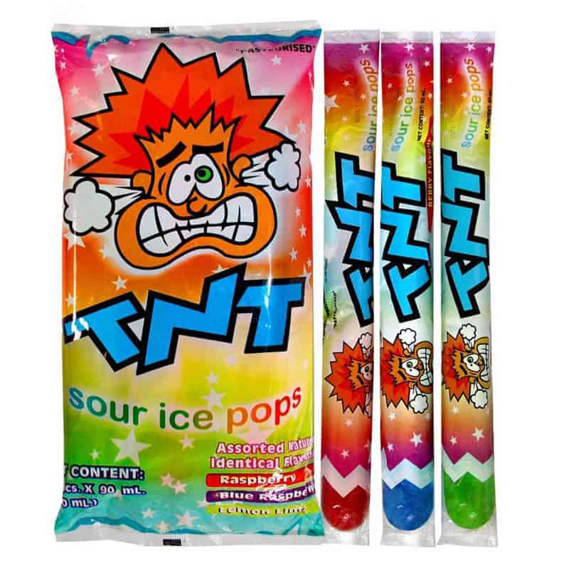 TNT Sour Ice Pop 100x90ml