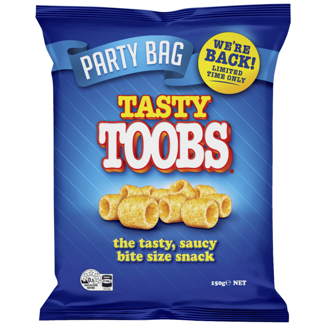 Tasty Toobs 150g