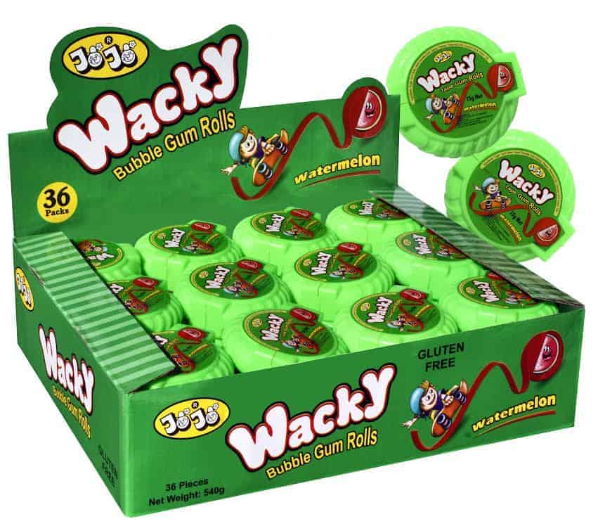 Wacky Bubblegum Watermelon 16x48g