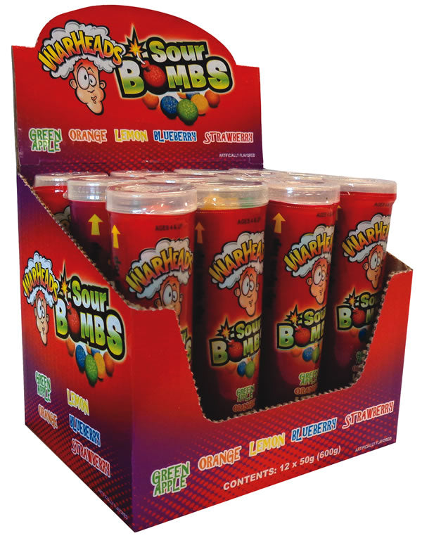 Warhead Sour Bombs 12x50g