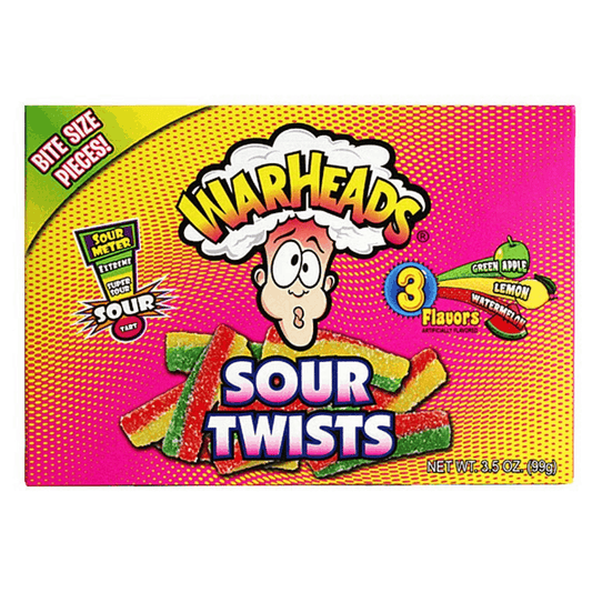 Warheads Sour Twists 12x99g