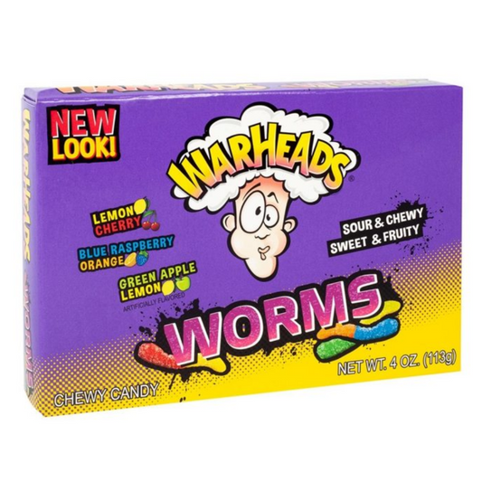 Warheads Sour Worms 12x113g