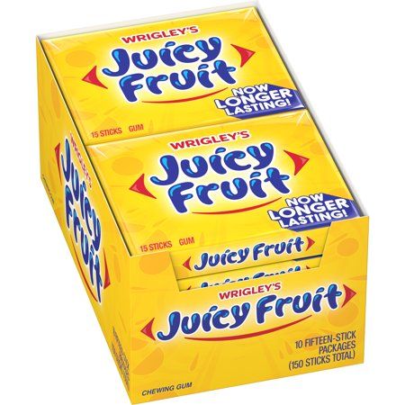 Wrigley’s Juicy Fruit original 5sticksx10packets