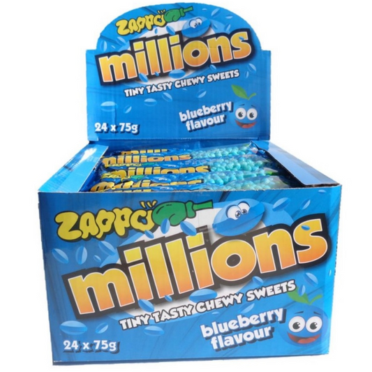 Zappo Millions Blueberry 24x75g