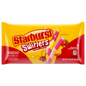 Starburst Swirlers Chewy Sticks 10x84g