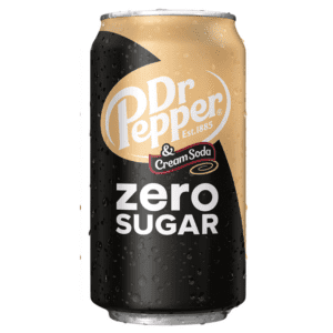 Dr Pepper Creaming Soda Zero Sugar 12x355ml