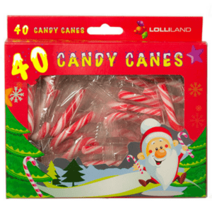 Mini Candy Canes 40pieces