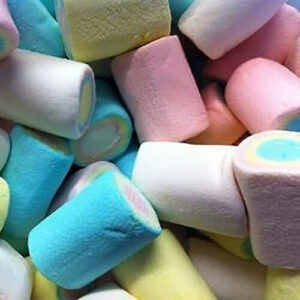 Rainbow Tube Marshmallows 1kg