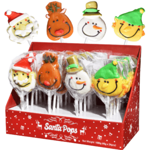 Santa Lollipops 24pieces